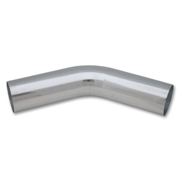 Vibrant Performance 3IN O.D. ALUMINUM 45 DEGREE BEND - POLISHED 2175